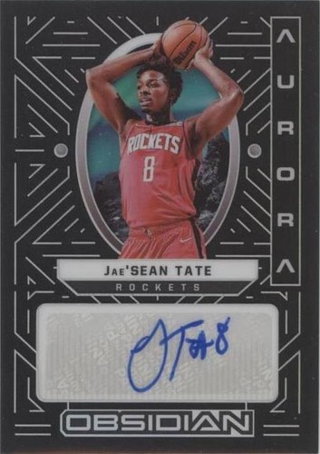 2021-22 Panini Obsidian - Jae'Sean Tate #AUR-JAE