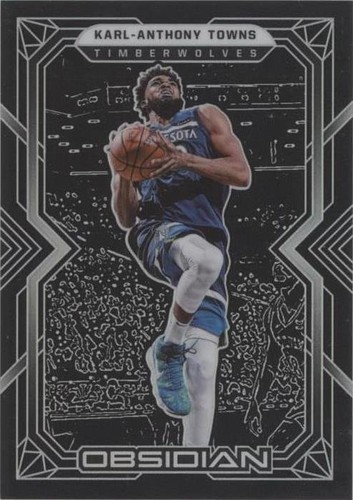 2021-22 Panini Obsidian - Karl-Anthony Towns #4