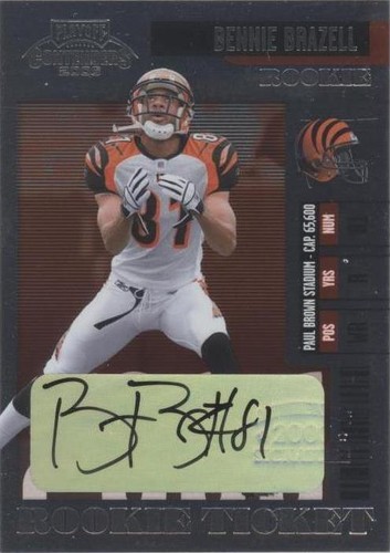 2006 Playoff Contenders Bennie Brazell #150