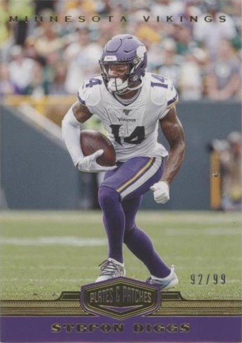 2019 Panini Plates & Patches Stefon Diggs #57