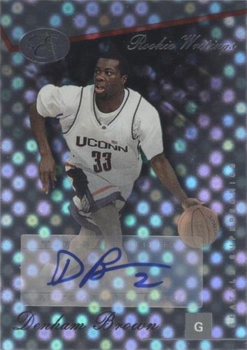 2006-07 Bowman Elevation - Denham Brown #RWA-DB