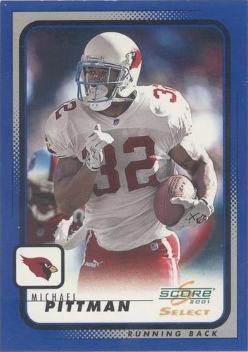 2001 Score Select Michael Pittman #4