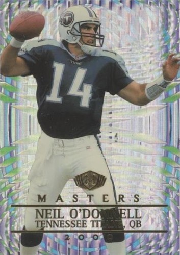 2000 Collector's Edge Masters Neil O'Donnell #187