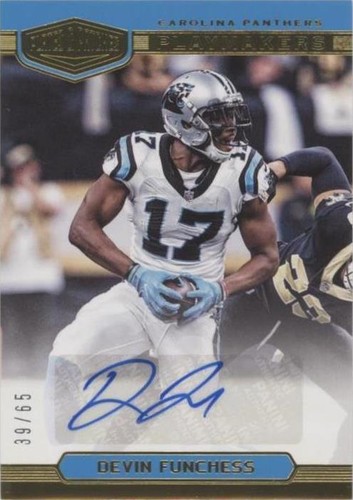 2018 Panini Plates & Patches Devin Funchess #PM-DF