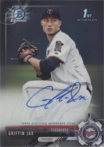 2017 Bowman Chrome - Griffin Jax #CPA-GJ