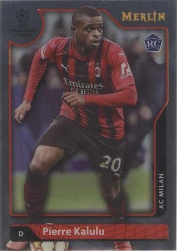 2021-22 Topps Merlin Collection Chrome UCL Pierre Kalulu #147