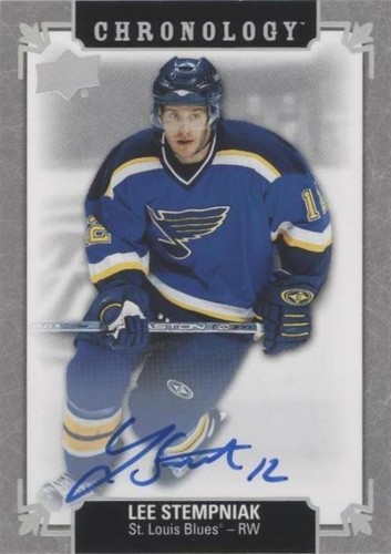 2019-20 Upper Deck Chronology - Lee Stempniak #FH-ST-LS