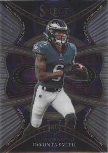 2021 Panini Select DeVonta Smith #PHE-19