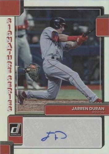 2022 Panini Donruss - Jarren Duran #SS-JD