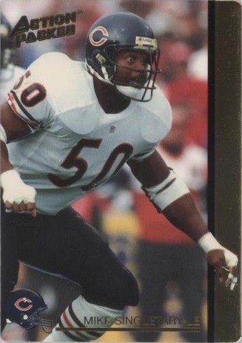 1992 Action Packed Rookie Update Mike Singletary #80