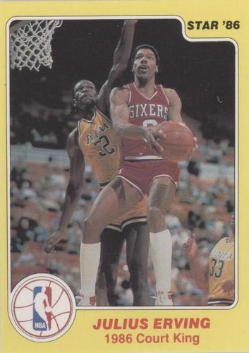1986 Star Court Kings - Julius Erving #13
