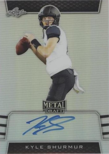 2019 Leaf Metal Draft Kyle Shurmur #BA-KS2