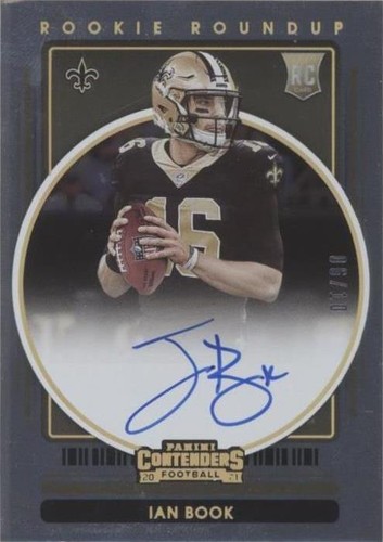 2021 Panini Contenders Ian Book #RRA-IBO