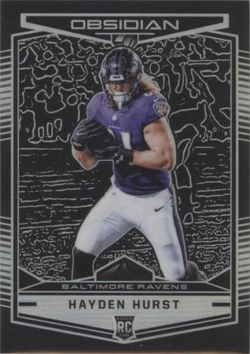 2018 Panini Obsidian Hayden Hurst #129