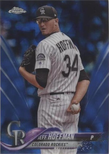 2018 Topps Chrome Sapphire Edition - Jeff Hoffman #356