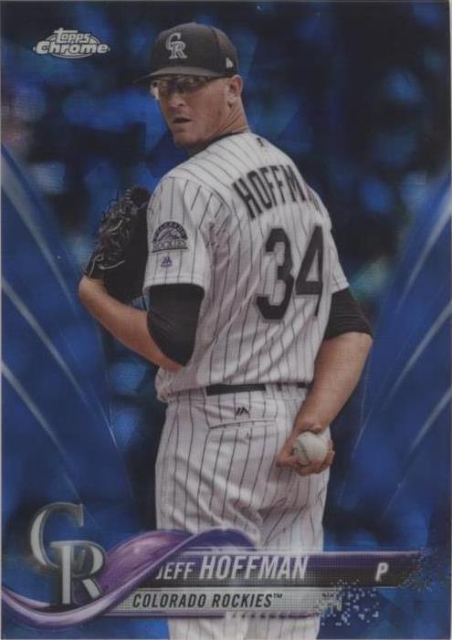 2018 Topps Chrome Sapphire Edition - Jeff Hoffman #356