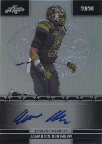 2016 Leaf U.S. Army All-American Bowl Janarius Robinson #47