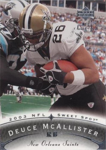 2003 Upper Deck Sweet Spot Deuce McAllister #36