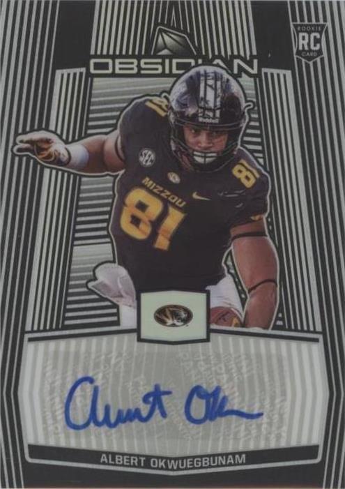 2020 Panini Obsidian Draft Picks Albert Okwuegbunam #48