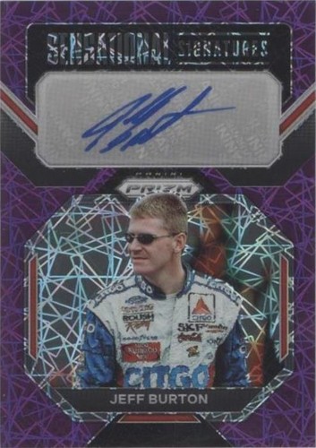 2023 Panini Prizm - Jeff Burton #SEN-JBT