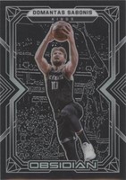 2021-22 Panini Obsidian - Domantas Sabonis #24