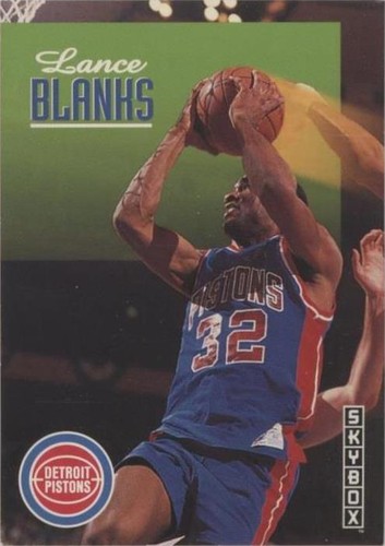 1992-93 Skybox - Lance Blanks #68
