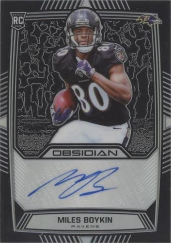2019 Panini Obsidian Miles Boykin #RA-MBO