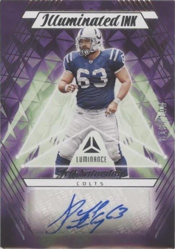 2023 Panini Luminance Jeff Saturday #ILL-JS