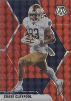 2021 Panini Mosaic Draft Picks Chase Claypool #95