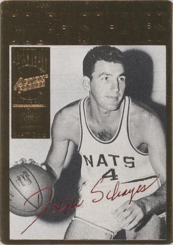 1994-95 Action Packed Basketball Hall of Fame - Dolph Schayes #22G