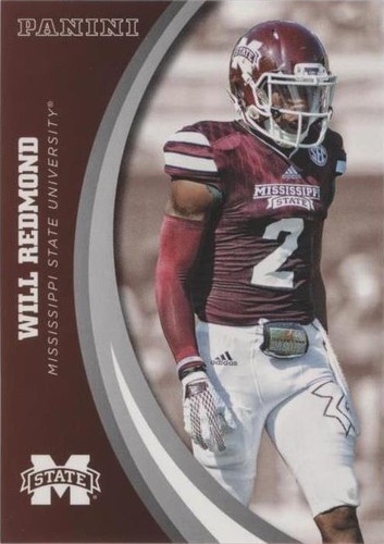 2016 Panini Mississippi State Bulldogs Will Redmond #30