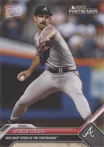 2023 Topps Now MLB Stars of the Postseason - Spencer Strider #PS-7