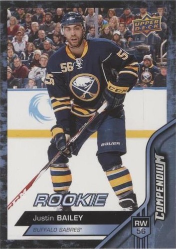 2016-17 Upper Deck Compendium - Justin Bailey #299
