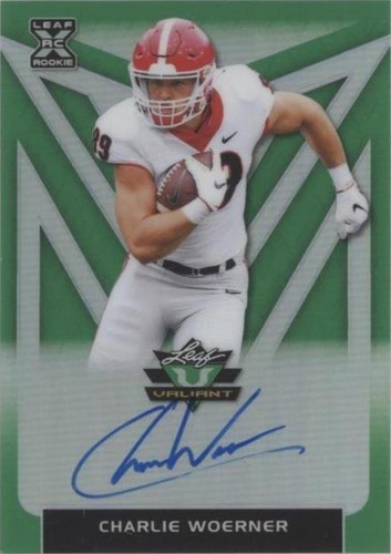 2020 Leaf Valiant Charlie Woerner #BA-CW2
