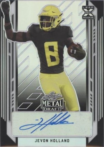 2021 Leaf Metal Draft Jevon Holland #BA-JH2