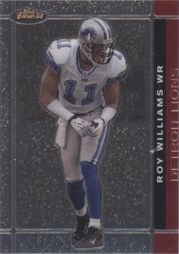 2007 Topps Finest Roy Williams #54