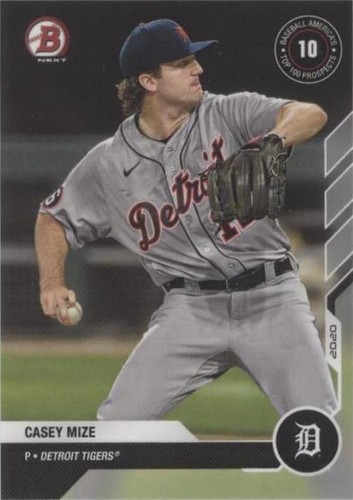 2020-21 Bowman Next Topps Now Baseball America Top 100 Prospects - Casey Mize #BA-24