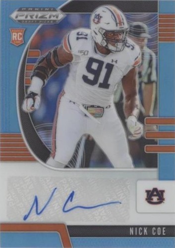 2020 Panini Prizm Draft Nick Coe #217