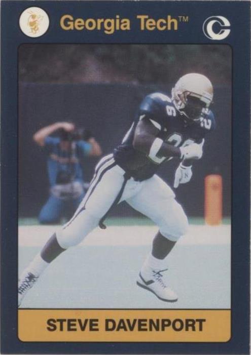 1991 Collegiate Collection Steve Davenport #5