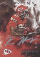 2017 Panini Origins Kareem Hunt #OA-KH