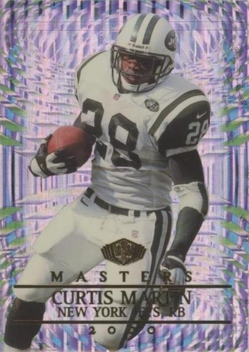 2000 Collector's Edge Masters Curtis Martin #128