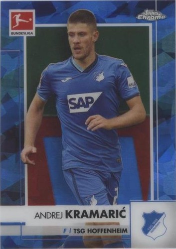2020-21 Topps Chrome Bundesliga Sapphire Edition Andrej Kramaric #46
