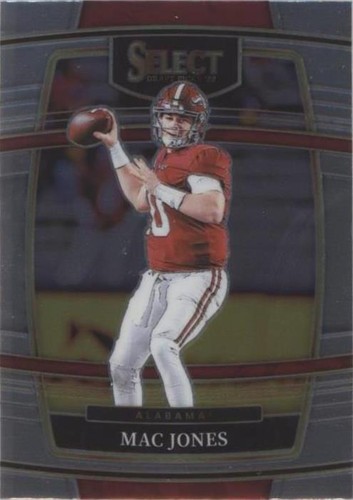 2022 Panini Select Draft Picks Mac Jones #42