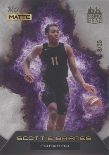 2022-23 Wild Card Matte GOLD SCOTTIE BARNES AUTO Autograph