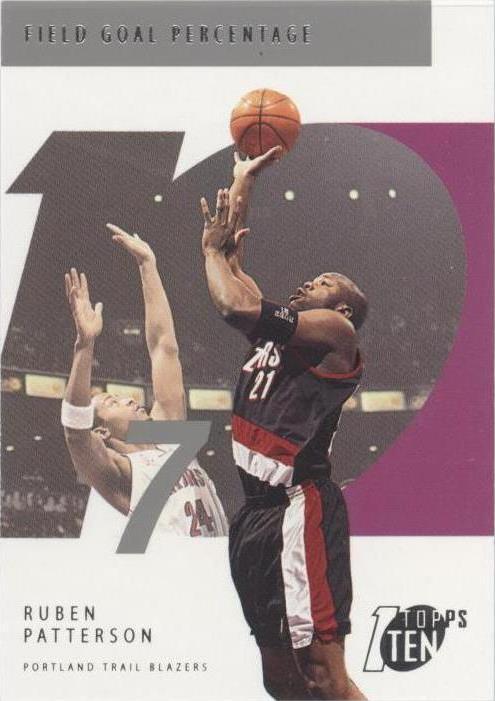 2002-03 Topps Ten - Ruben Patterson #67
