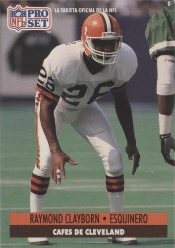 1991 Pro Set Spanish Raymond Clayborn #39