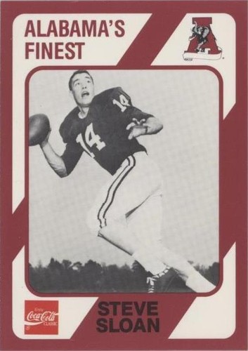 1989 Collegiate Collection Alabama Crimson Tide Steve Sloan #35
