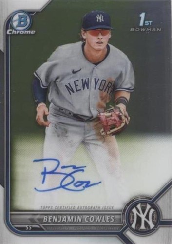 2025 Bowman Draft Chrome Baseball Billy Carlson Base 1st Auto #CPA 