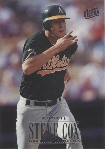 1996 Fleer Ultra - Steve Cox #399