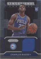 2021-22 Panini Prizm - Charles Bassey #SW-CBS